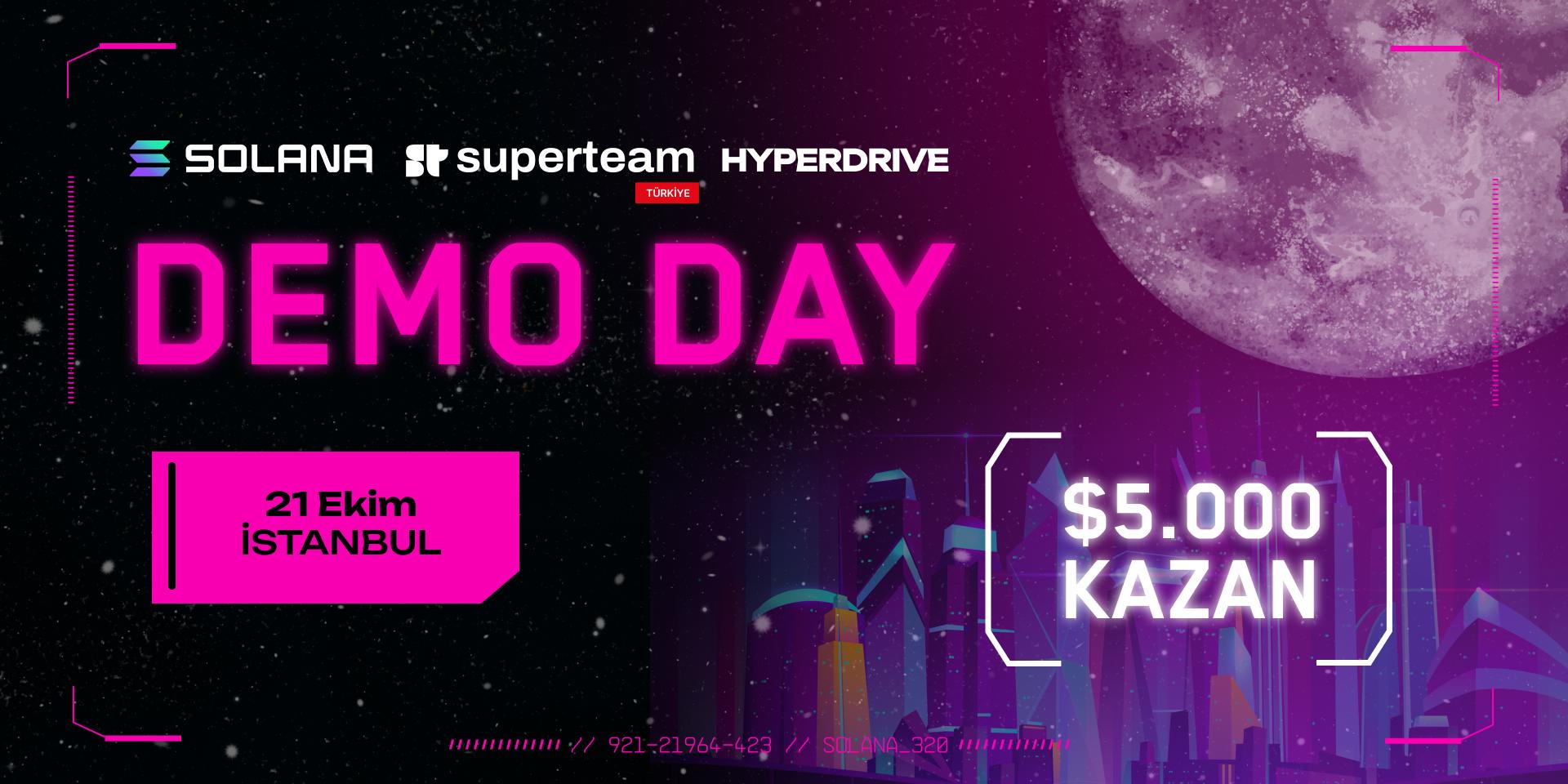 Cover Image for Istanbul Hyperdrive Demo Day