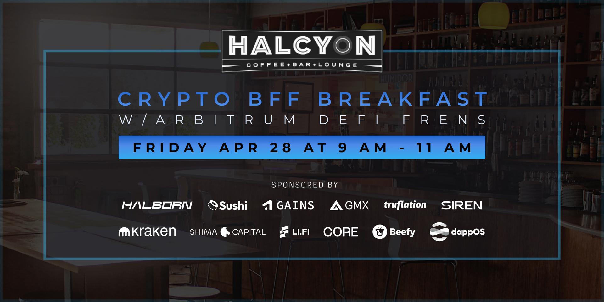Cover Image for Breakfast with Arbitrum DeFi Frens at Consensus