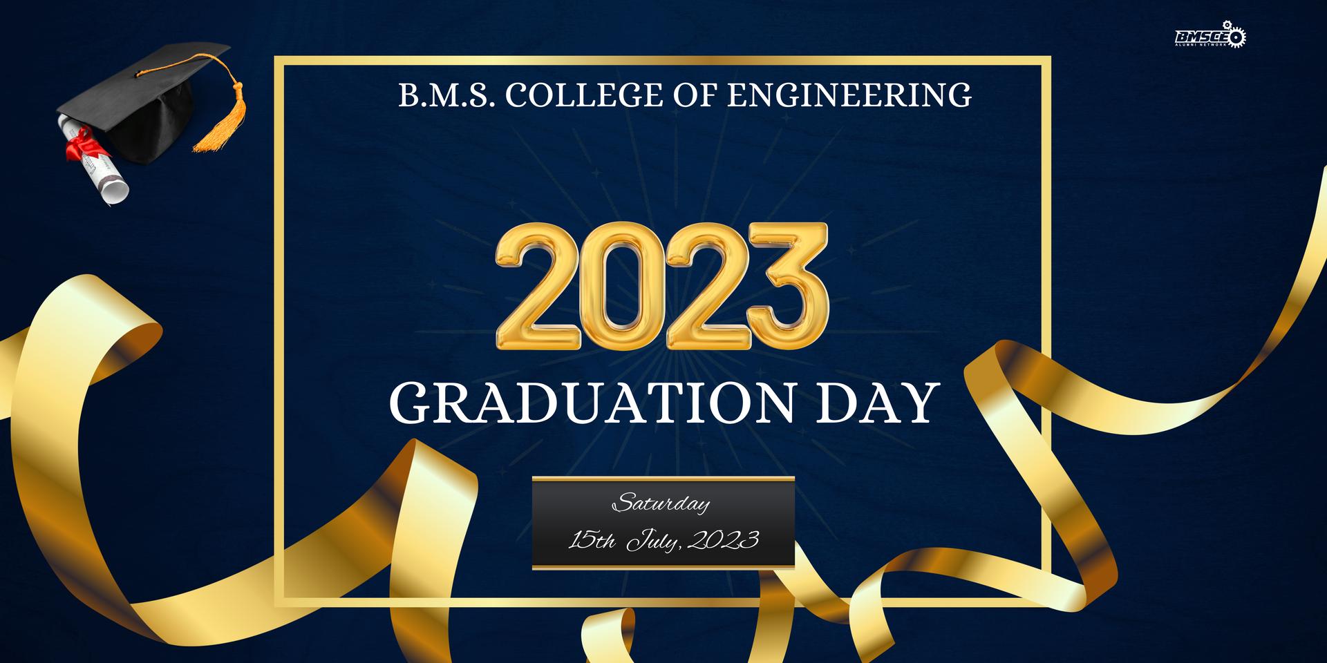 BMSCE Graduation Day - Batch of 2022 · Luma