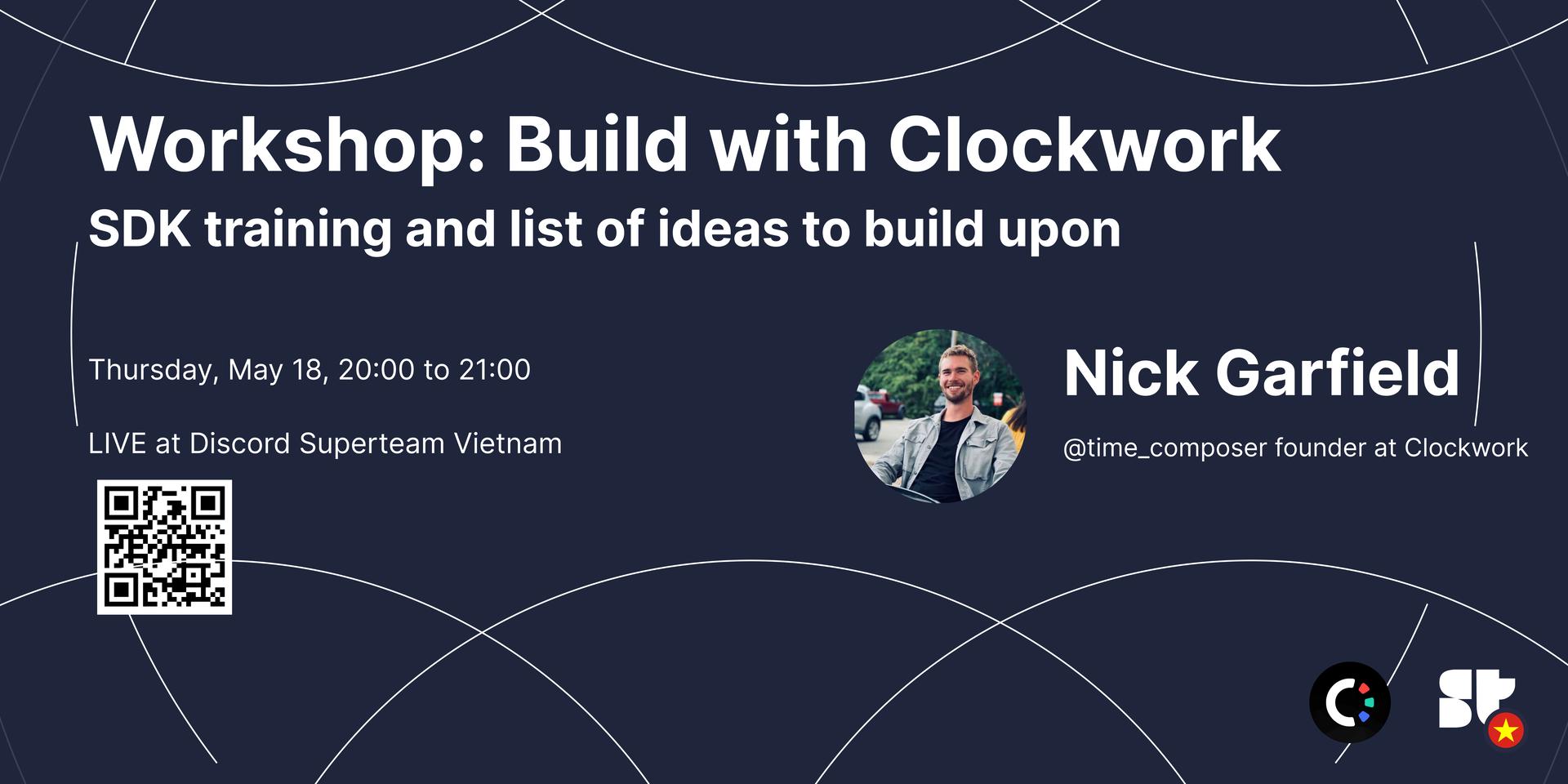 Cover Image for Build with Clockwork: SDK and ideas to build
