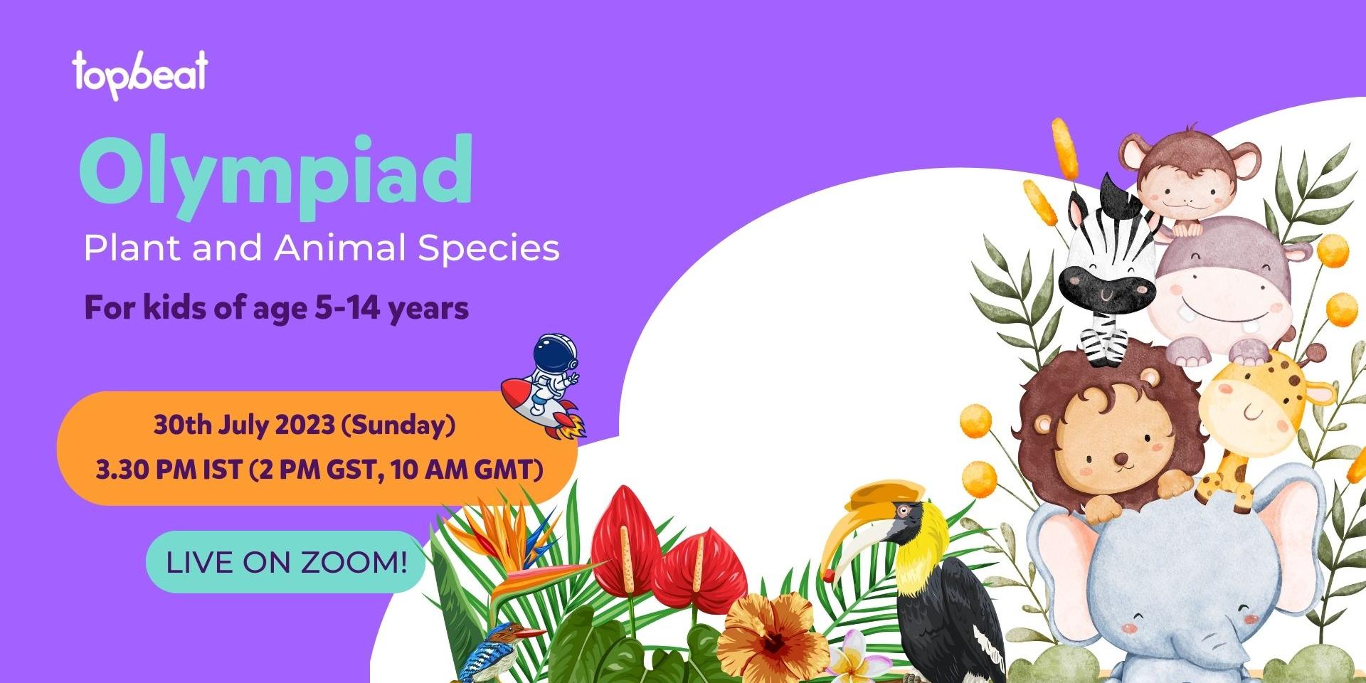 Cover Image for Olympiad- Plant and Animal Species