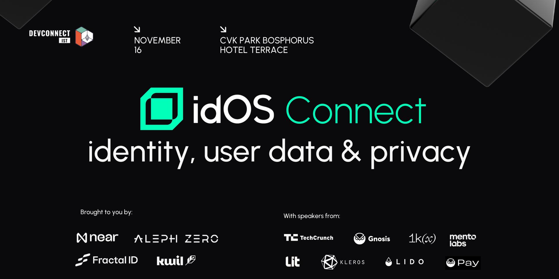 Cover Image for idOS Connect: Identity, user data and privacy