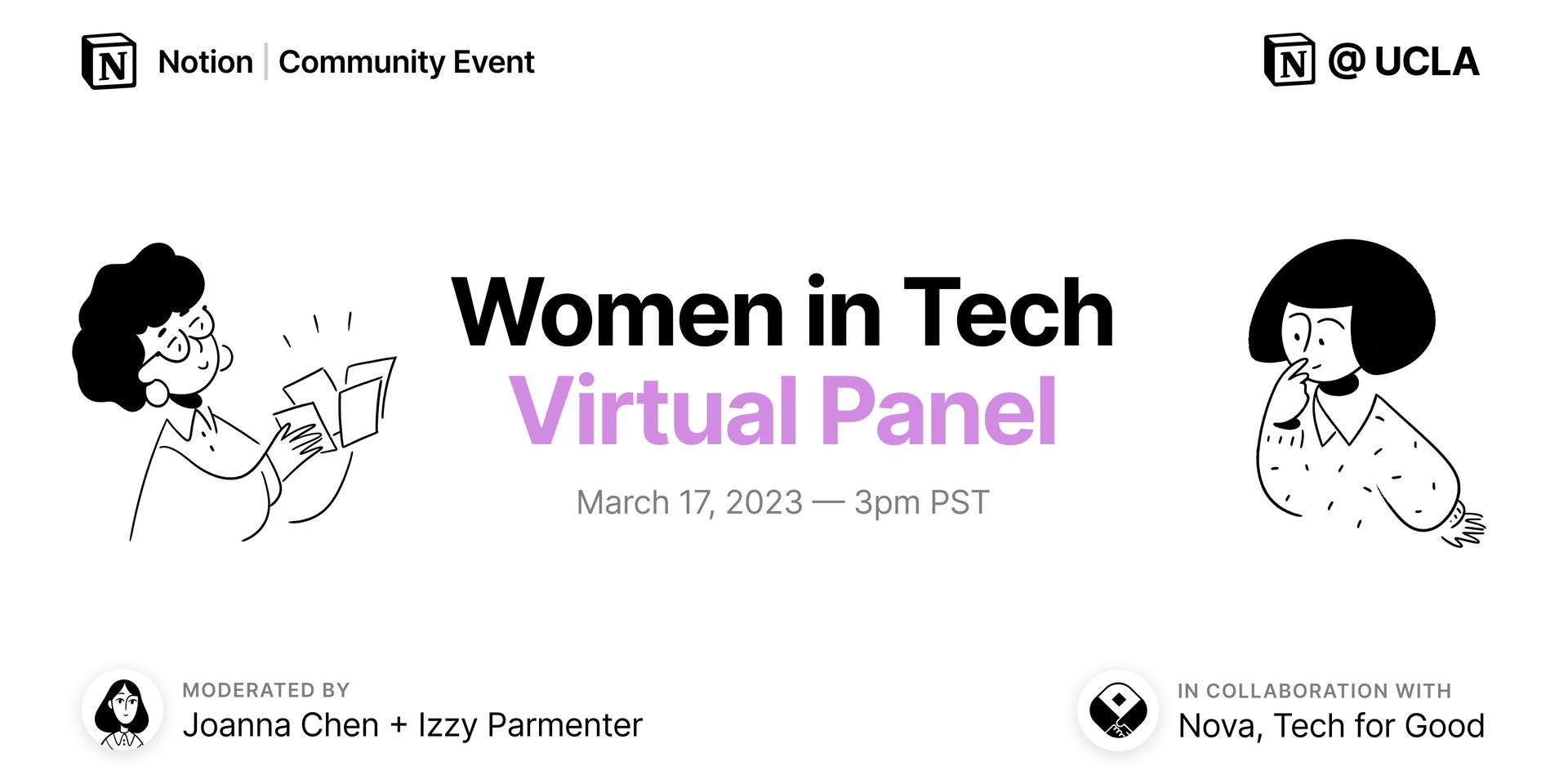 Cover Image for Women in Tech Virtual Panel