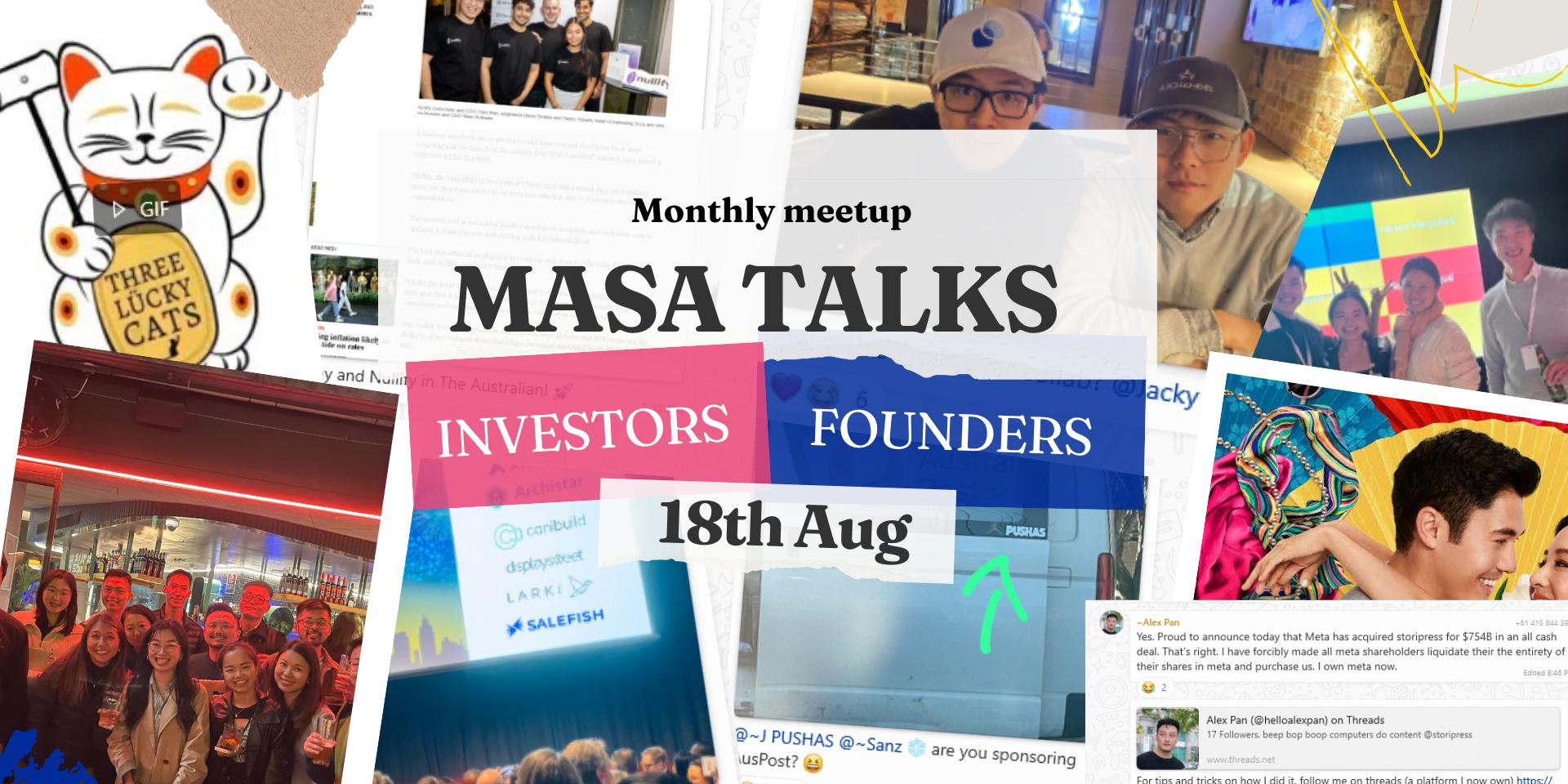 Cover Image for MASA Talks | Bi-Monthly Meetup