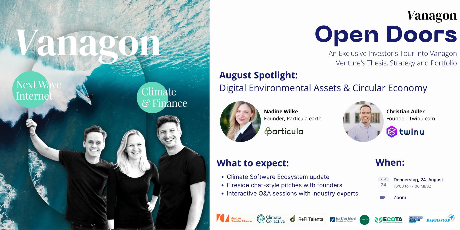 Cover Image for Vanagon Open Doors - August Edition