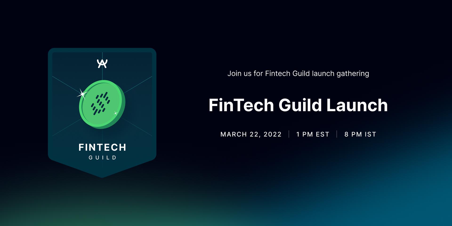 Cover Image for FinTech Guild | Launch Event