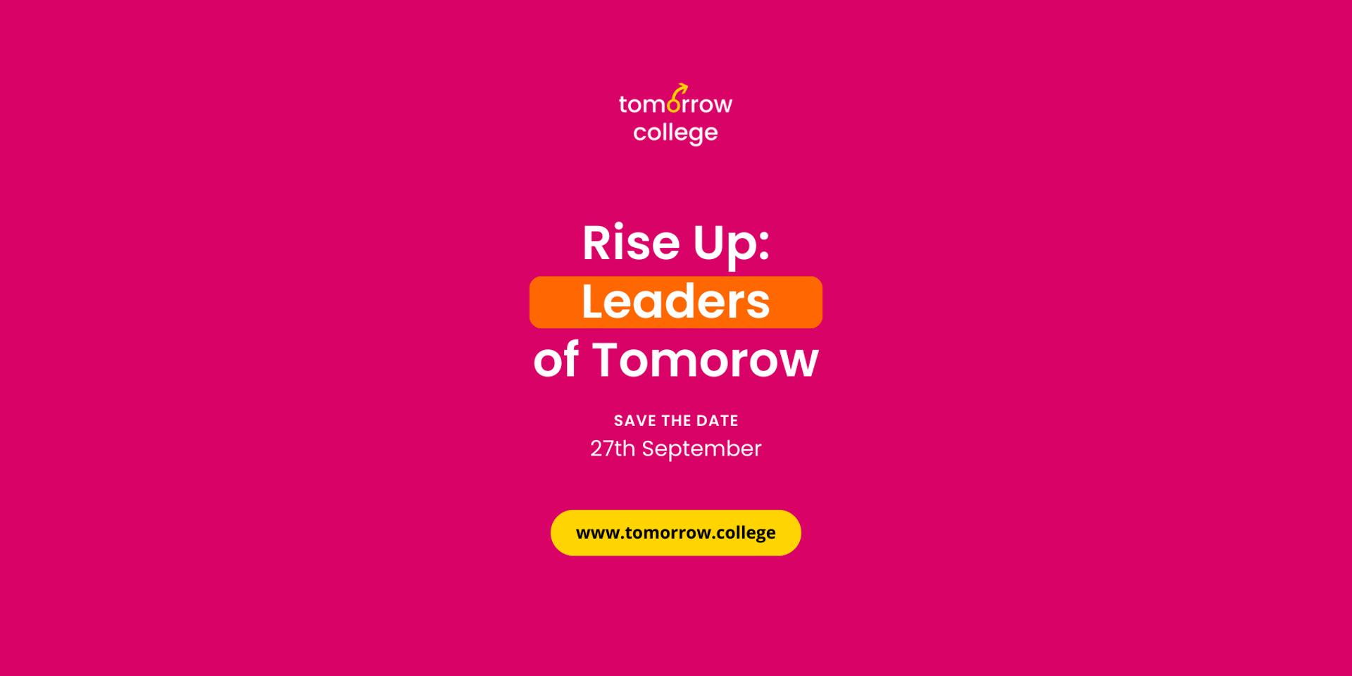 Rise Up - Leaders of Tomorrow · Luma