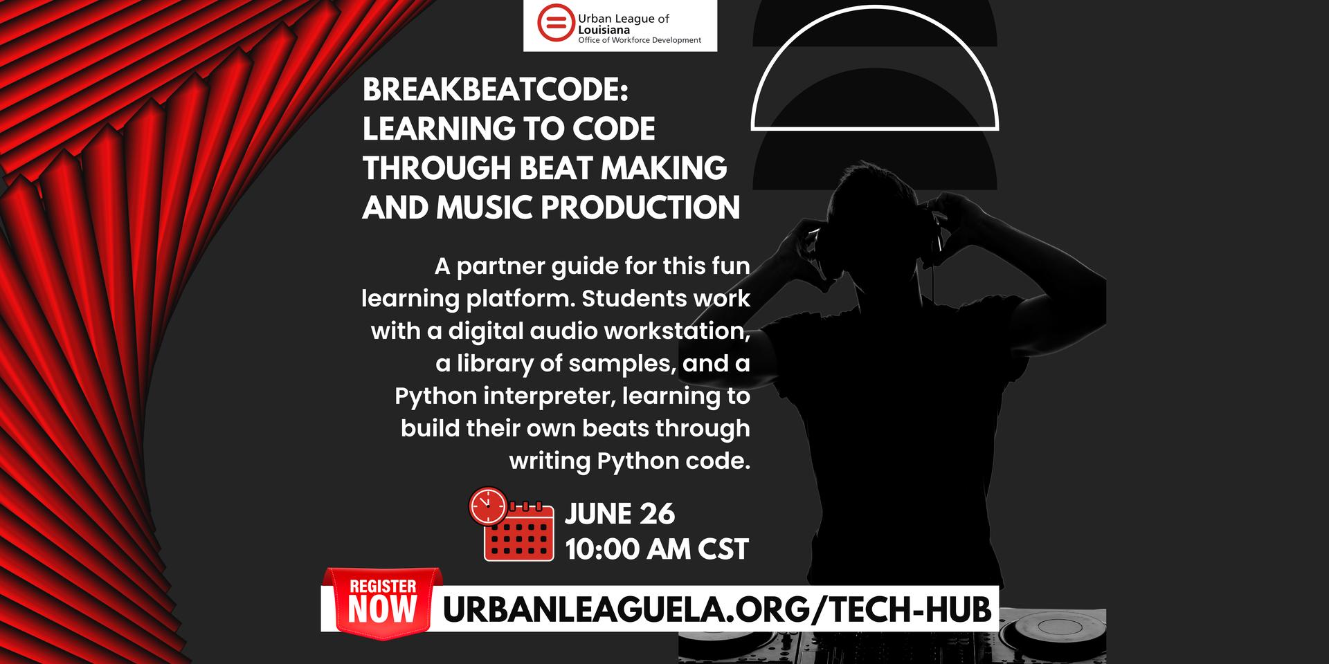 breakbeatcode: Learning to code through beat making and music ...
