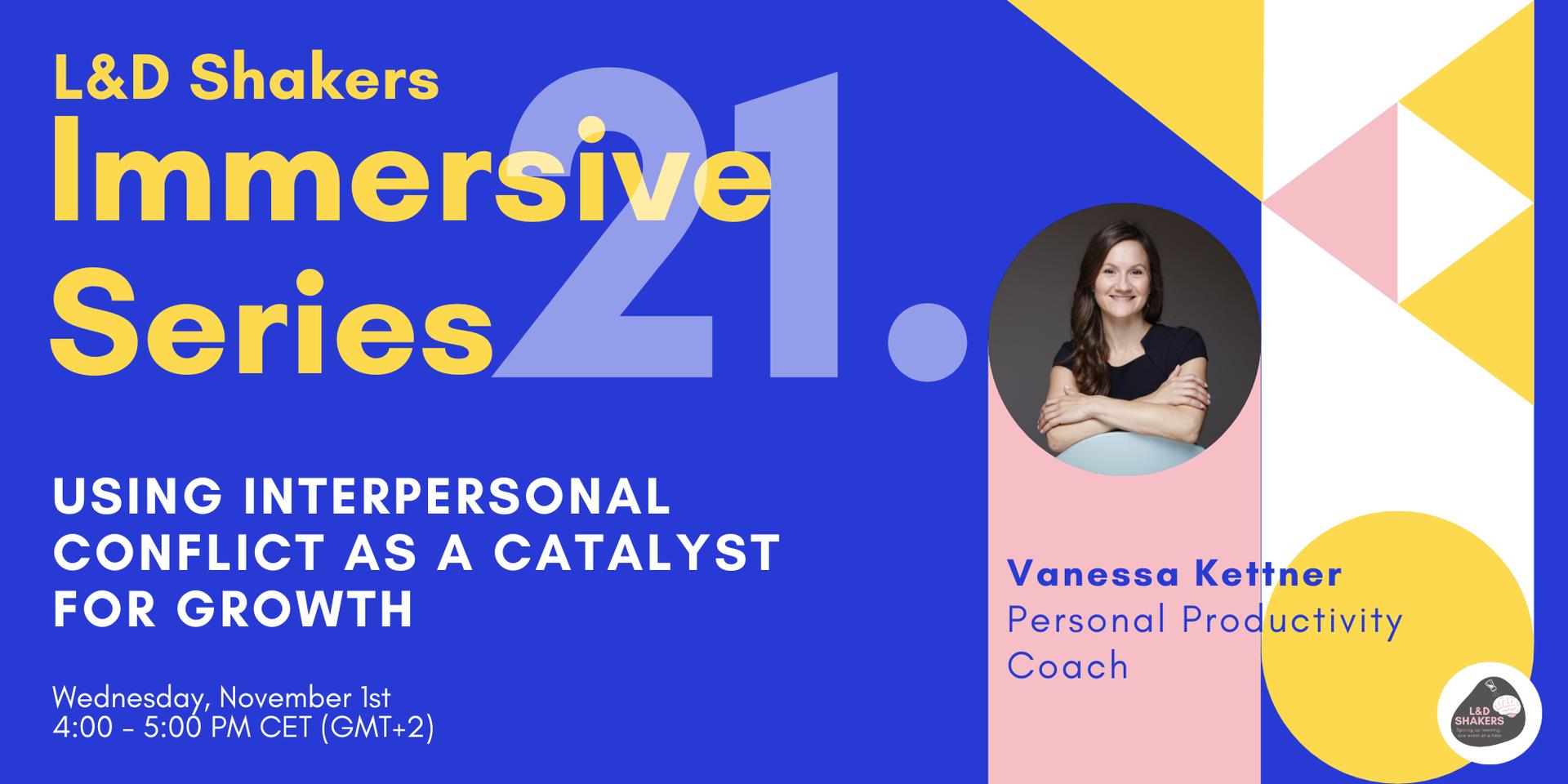 Cover Image for Immersive Series: Using Interpersonal Conflict as a Catalyst for Growth