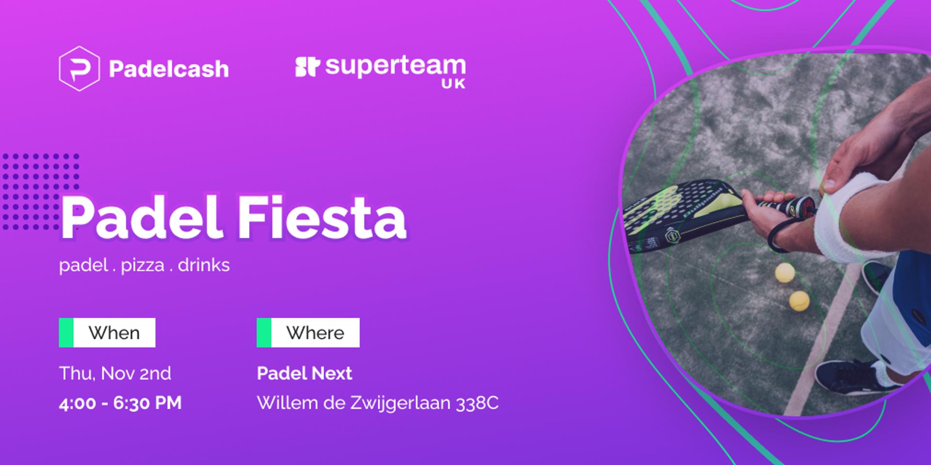 Cover Image for Padel Fiesta by Padelcash & SuperteamUK