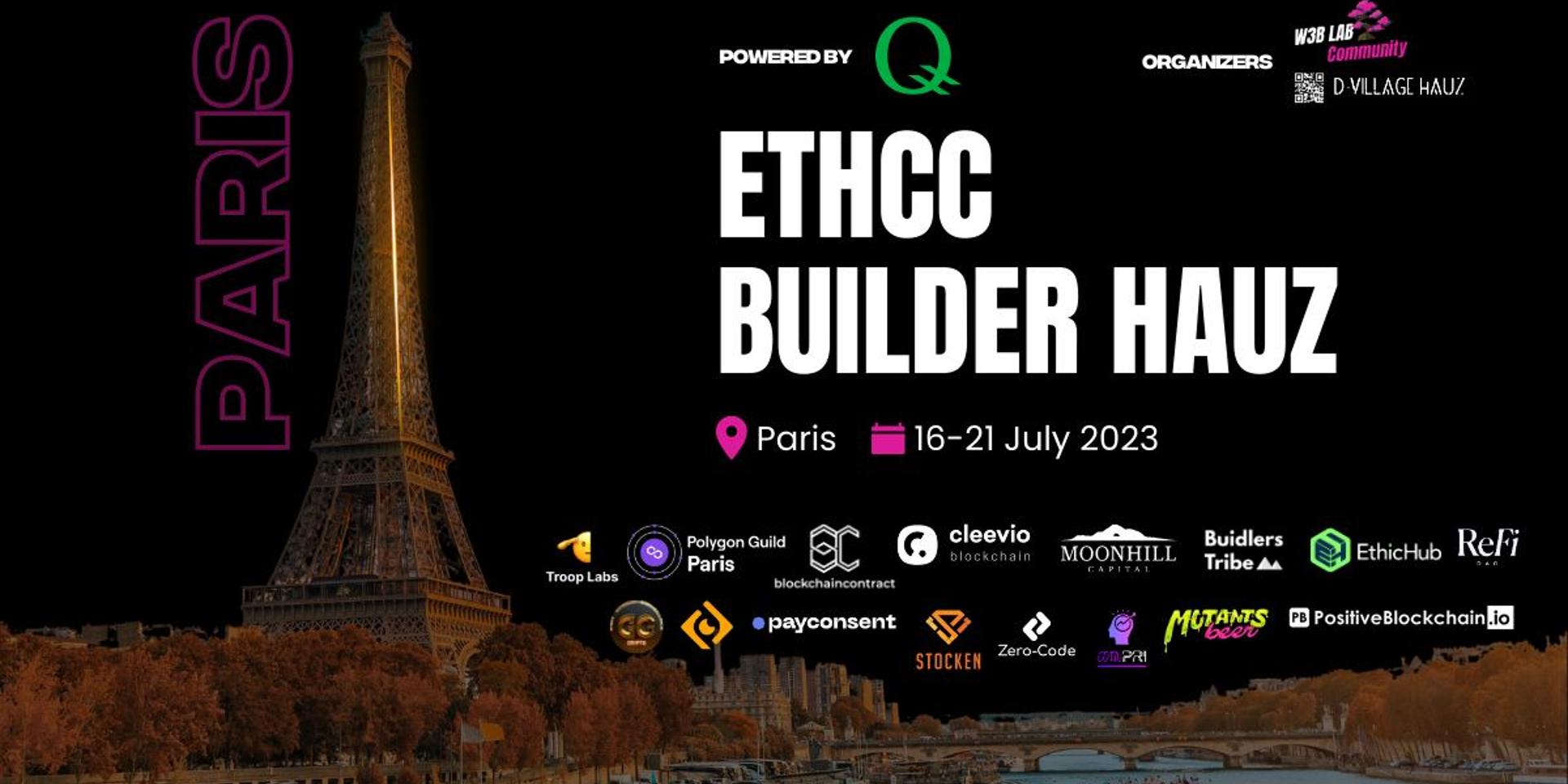 Cover Image for ​🧑‍💻 EthCC Builder Hauz | @D-Village Hauz