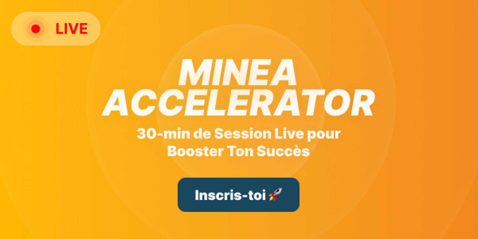 Cover Image for Minea Accelerator 🚀 