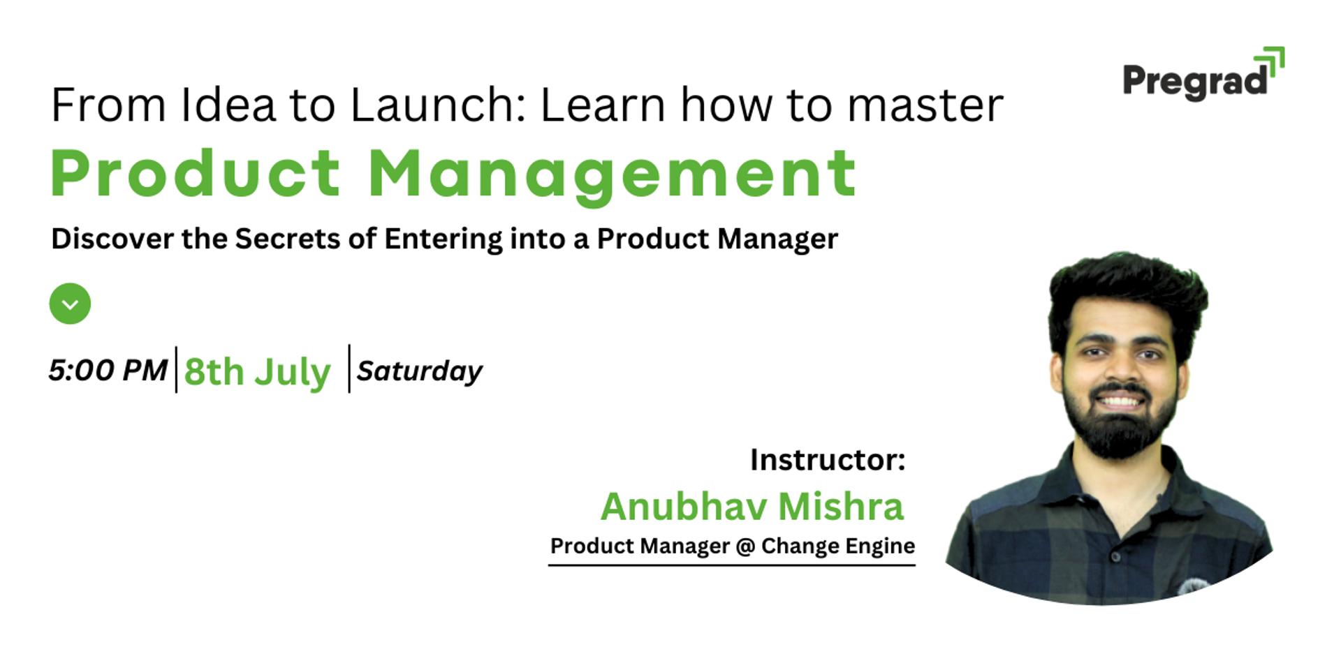 From Idea to Launch: Learn how to become a Product Manager! · Luma