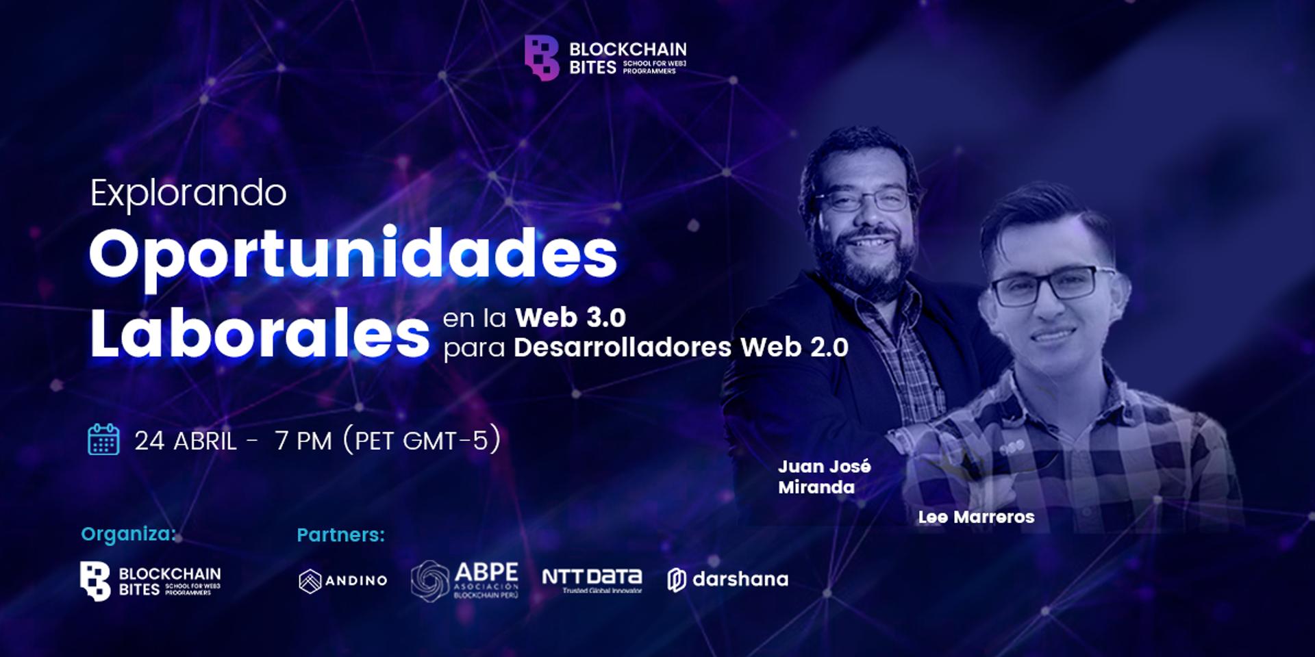 Cover Image for Explorando Oportunidades Laborales en la Web 3.0 (para Desarrolladores Web 2.0)
