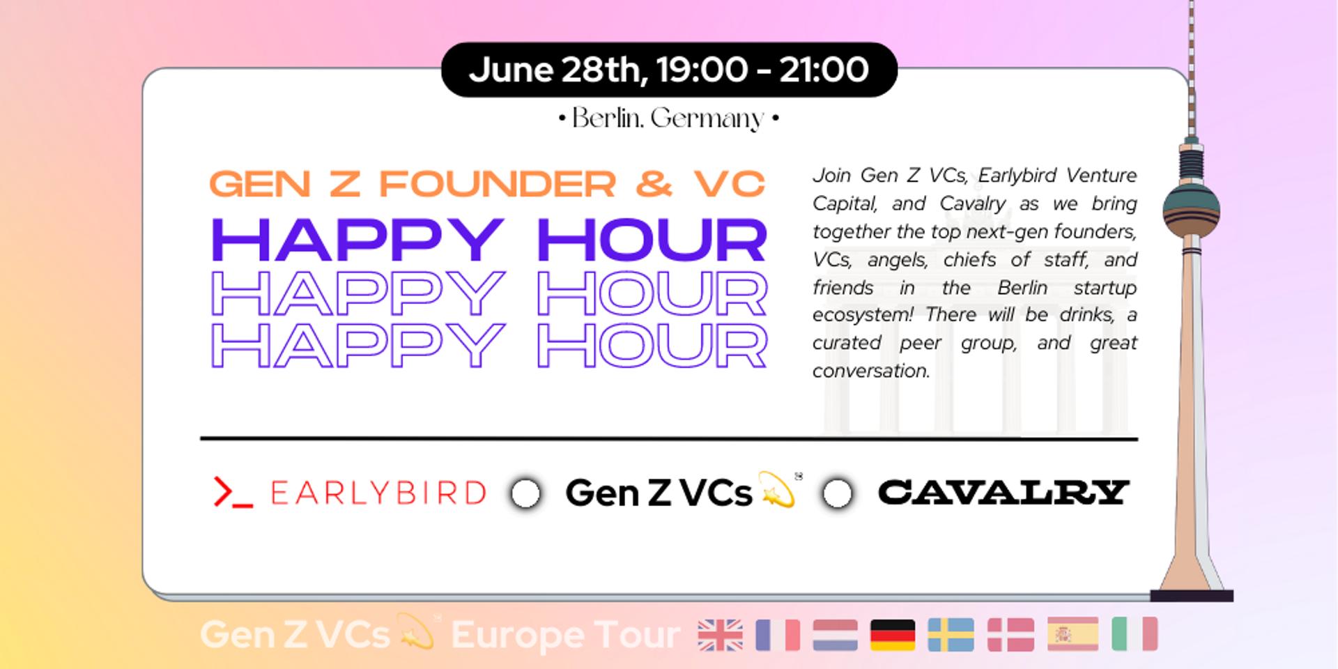 Cover Image for Gen Z Founder & VC Happy Hour