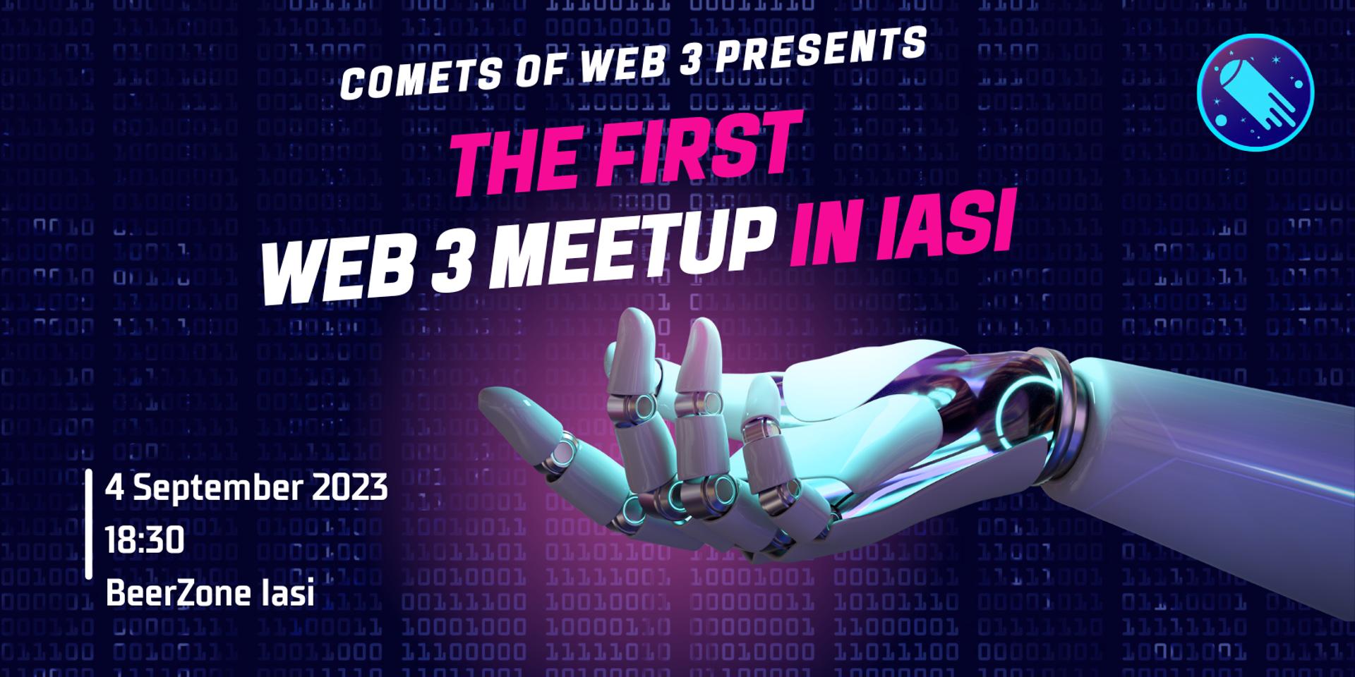 Cover Image for Web3 MeetUP ~ by Comets of Web3