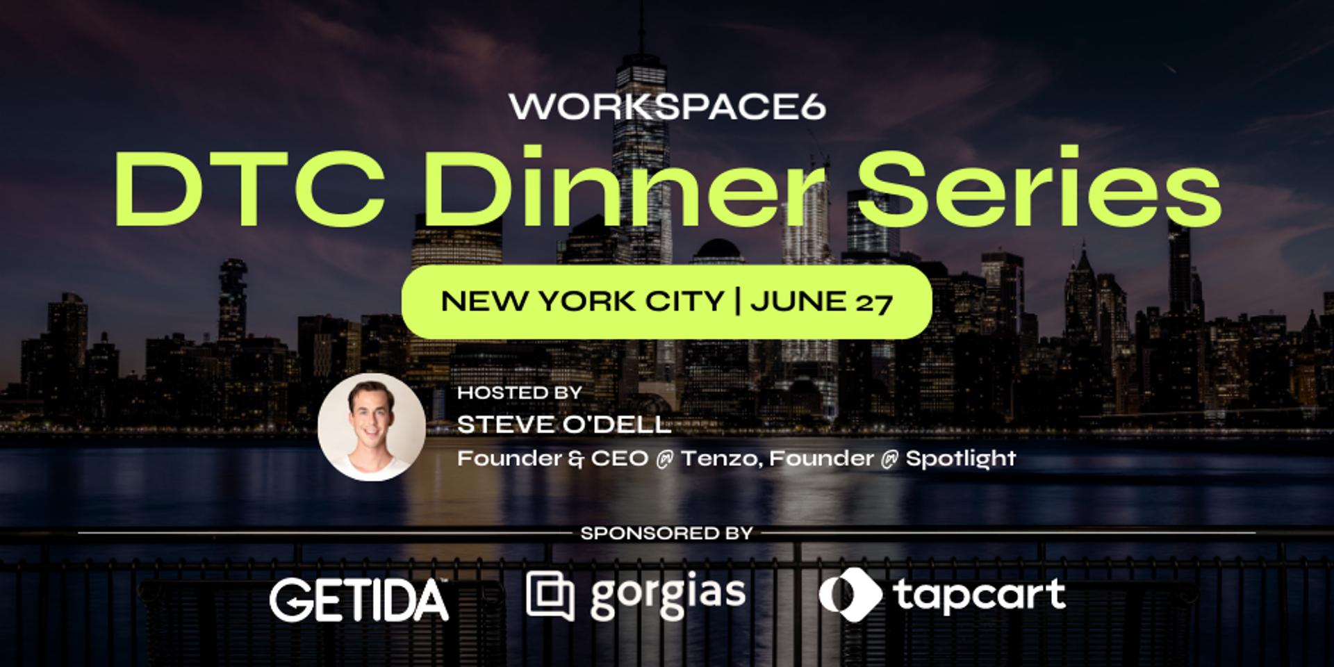 Cover Image for NYC DTC Dinner