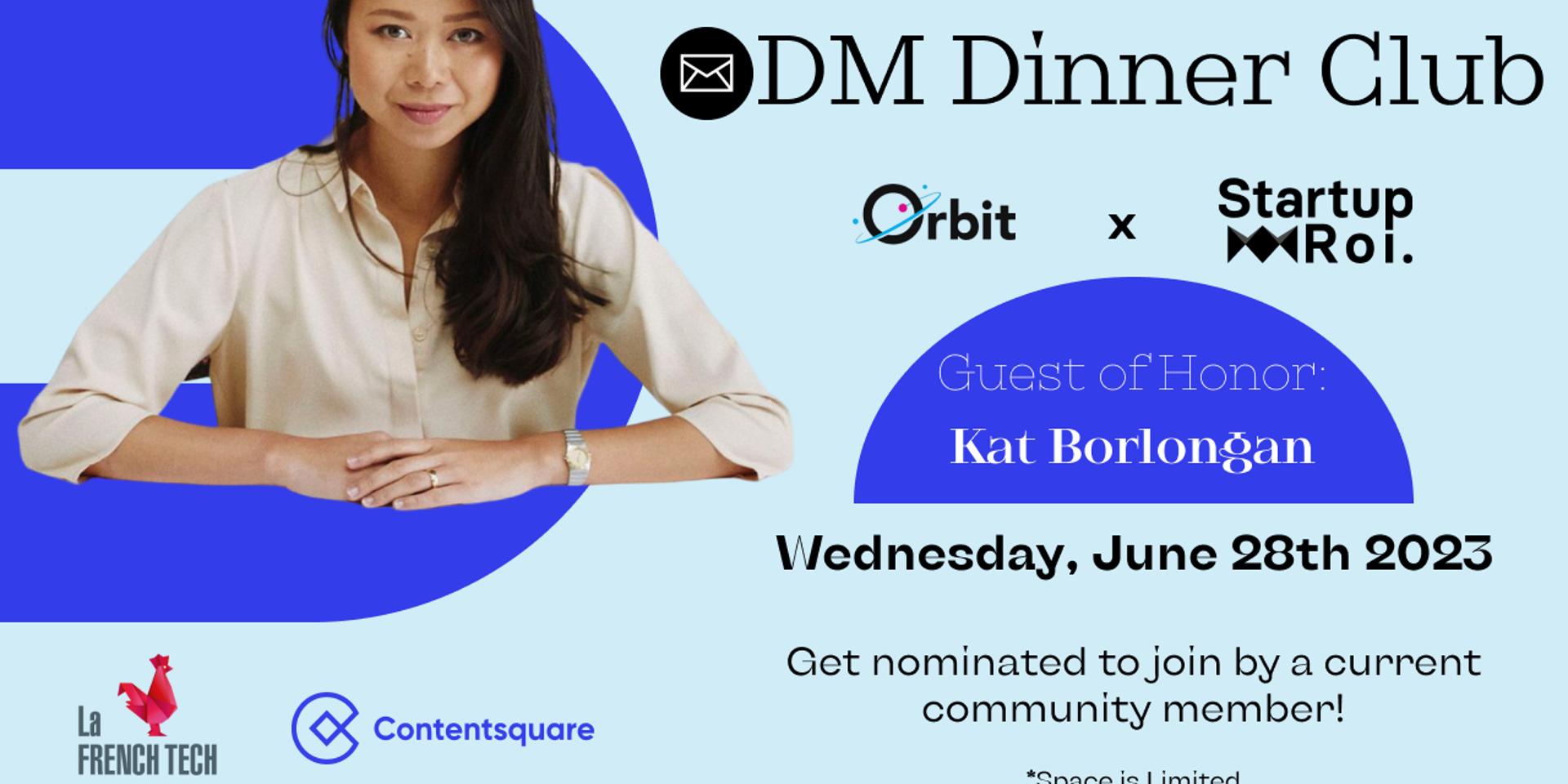 Cover Image for 📩 DM Dinner Club Vol. 3 ft. Kat Borlongan