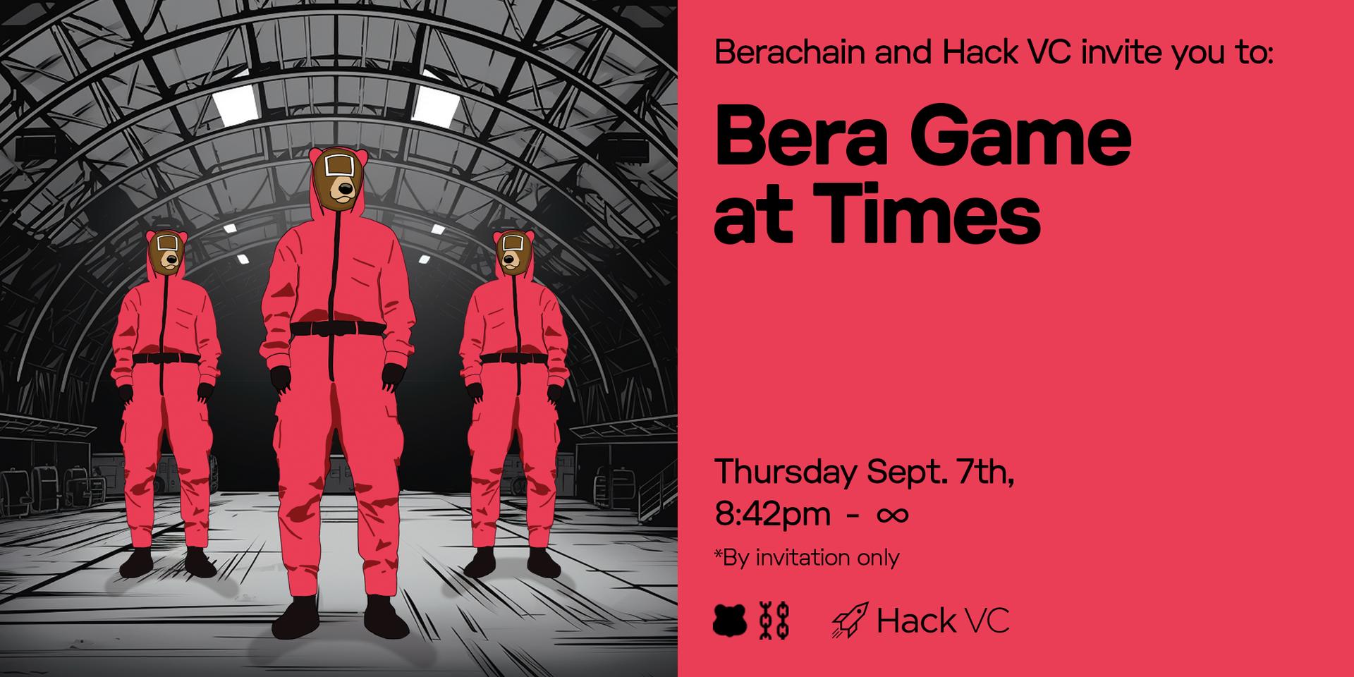 Cover Image for Bera Game by Berachain and Hack VC 