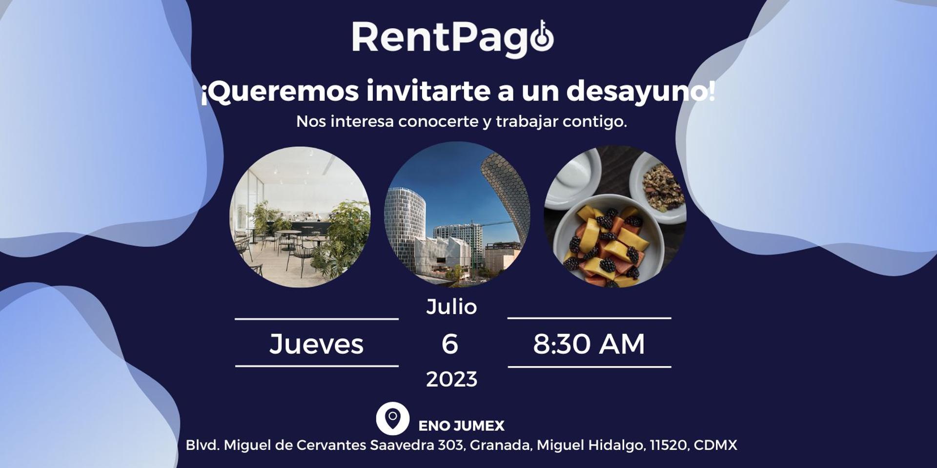 Cover Image for Desayuno RentPago | ENO Jumex