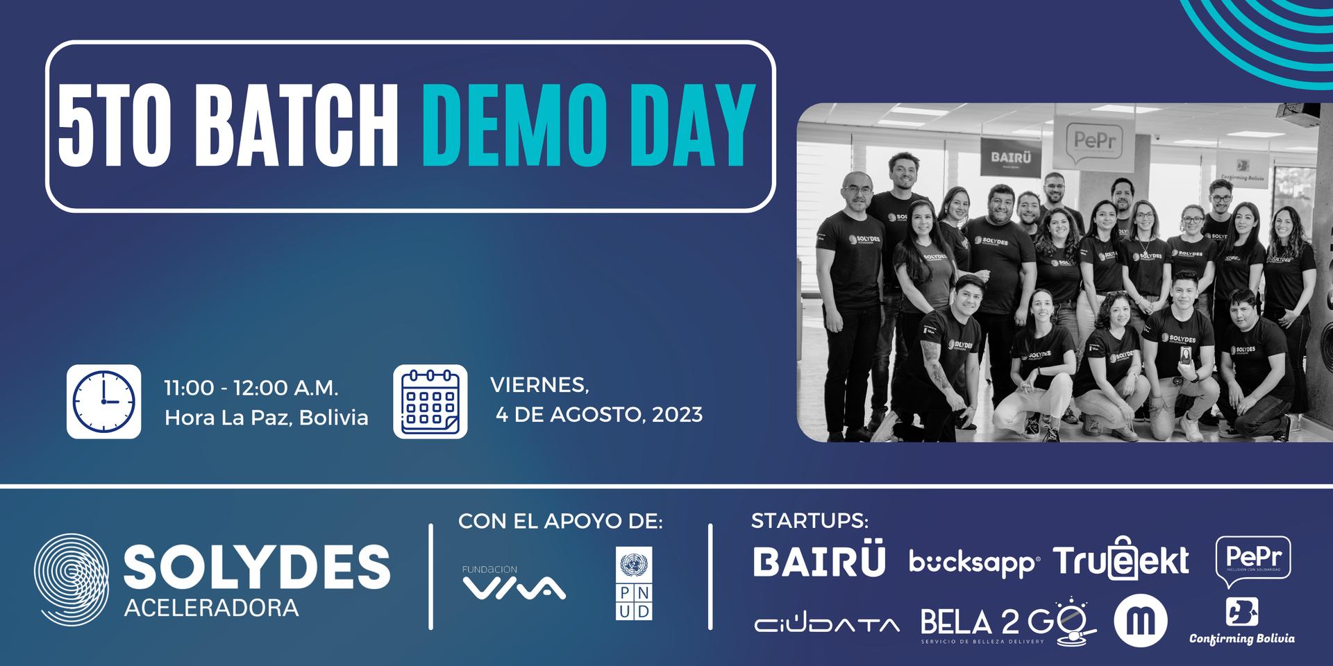 Cover Image for 5to Batch Demo Day