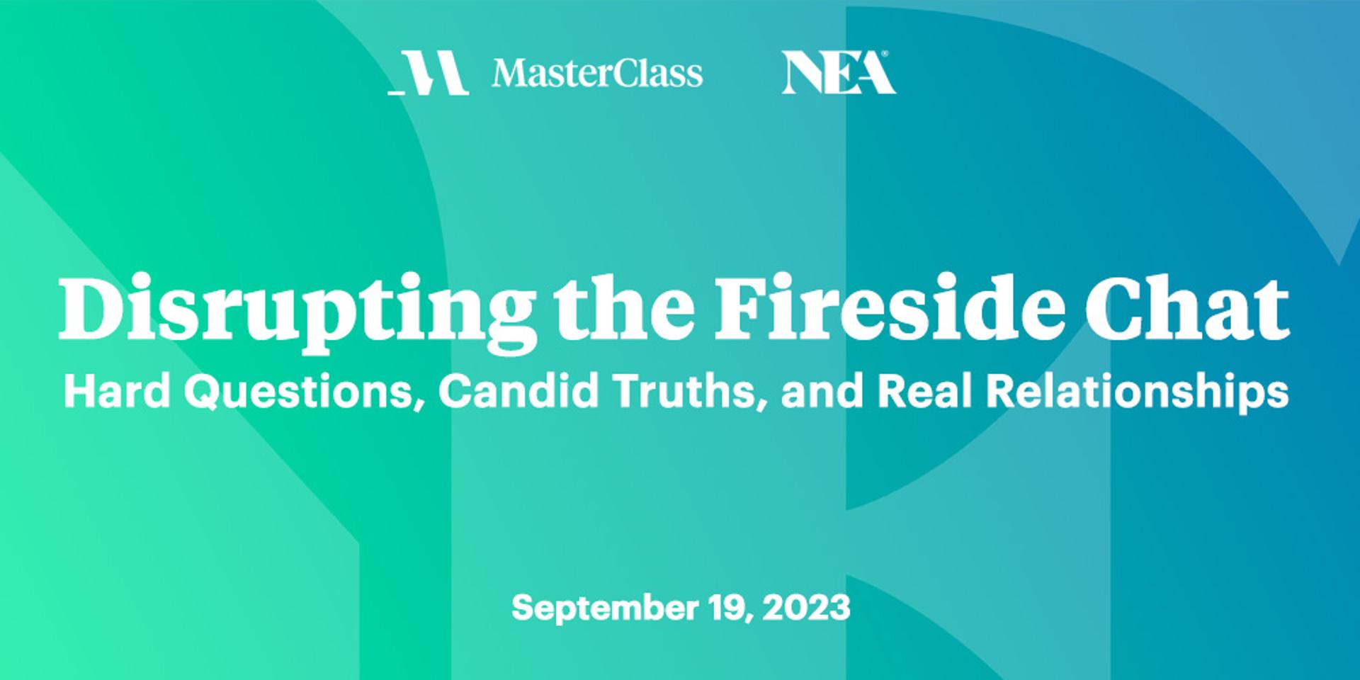 Cover Image for Disrupting the Fireside Chat