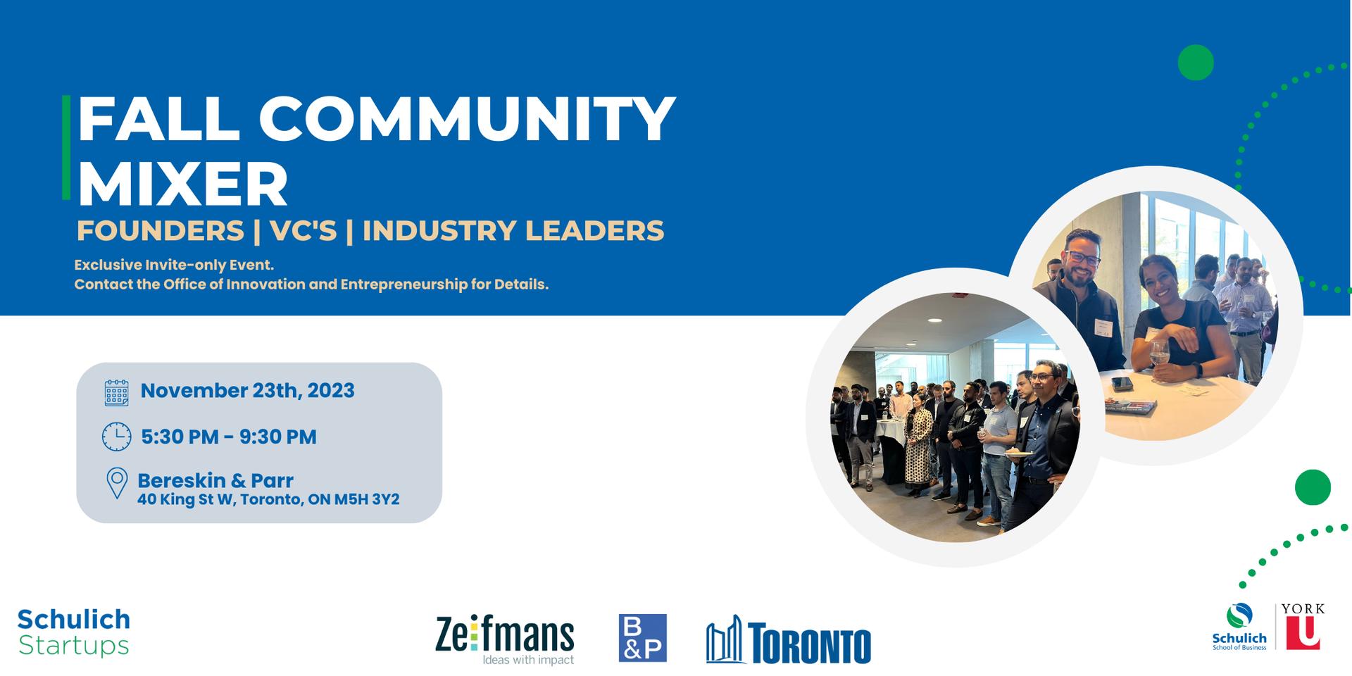 Cover Image for Fall Community Mixer - 2023