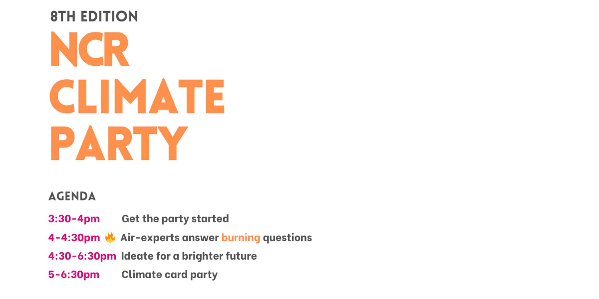 Cover Image for NCR Climate Party | Edition 8