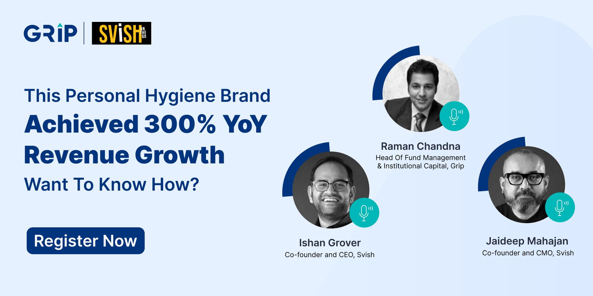 Cover Image for This Fast Growing Personal Hygiene Brand Achieved 300% YoY Revenue Growth! Want To Know How?