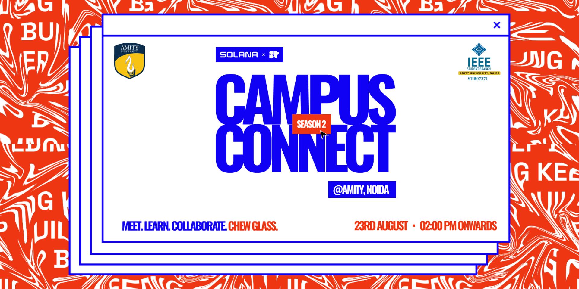 Cover Image for Solana Campus Connect - Amity University