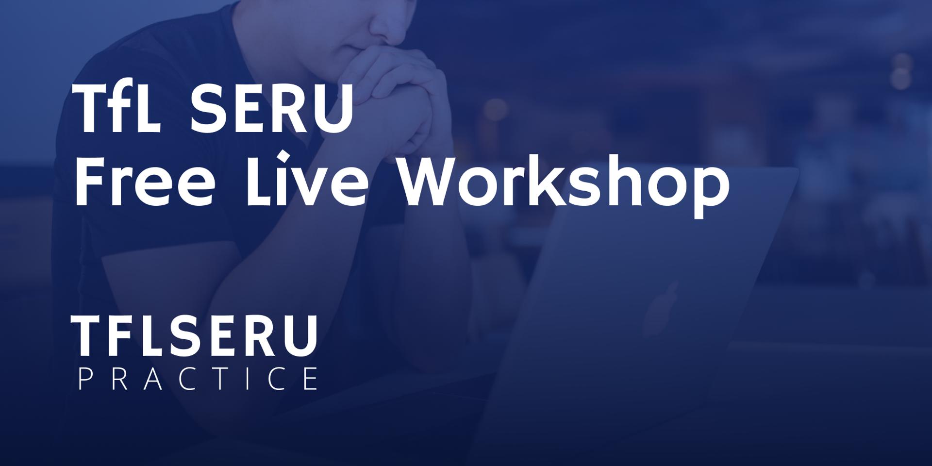 Cover Image for Free TFL SERU - Live Workshop
