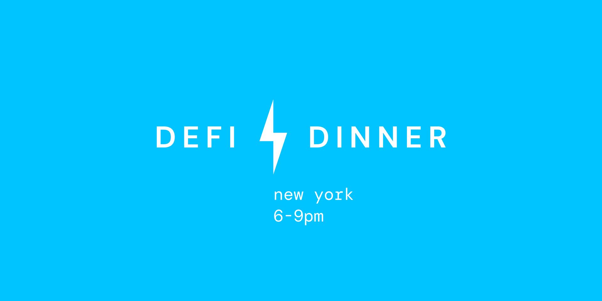Cover Image for Electric Founder Dinner: DeFi