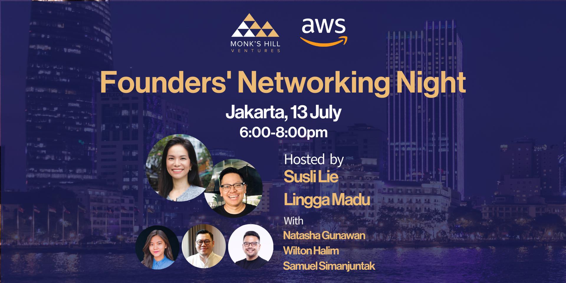 Cover Image for AWS x MHV: Founders' Networking Night in Jakarta