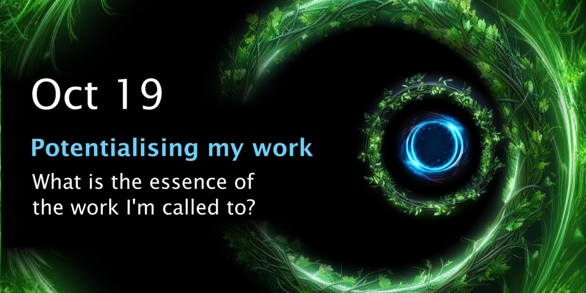 Cover Image for Call 3/3 - Potentialising my work