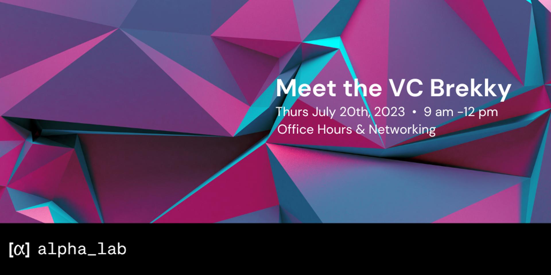 Cover Image for For VC | Meet the VC Brekky @EthCC