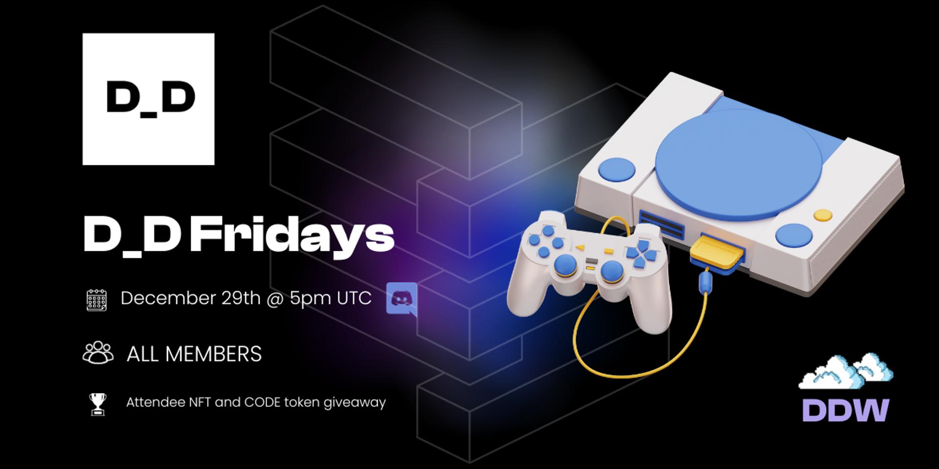 Cover Image for D_D Fridays