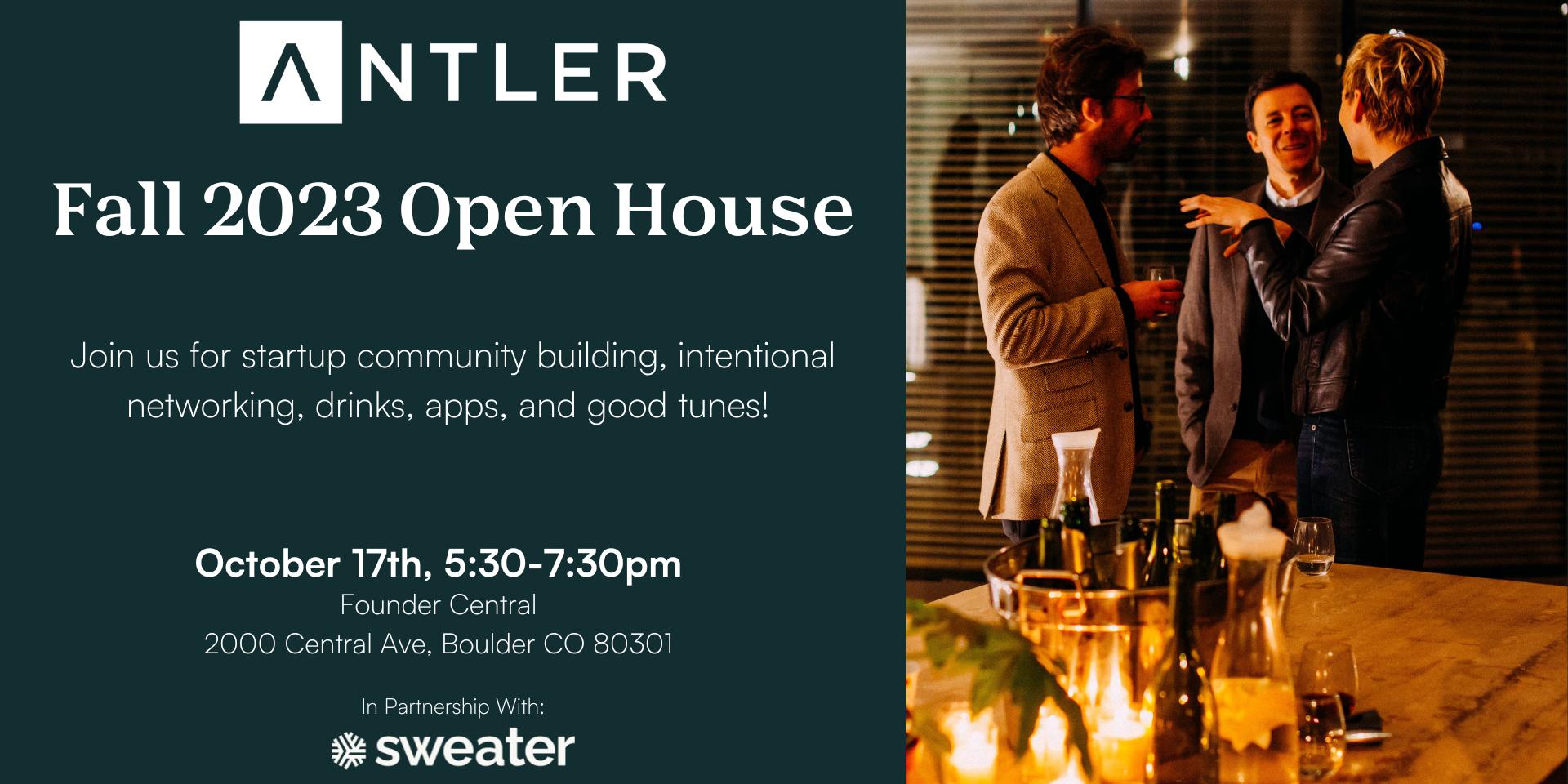 Cover Image for Antler Fall 2023 Open House