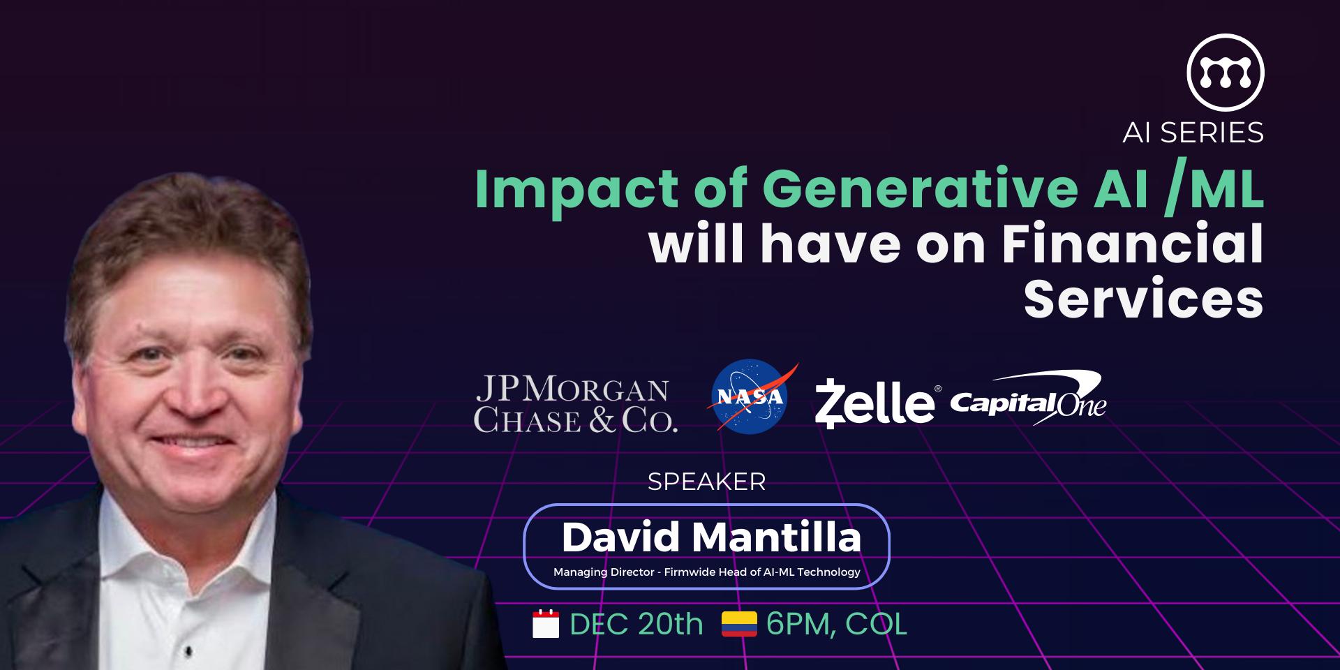 Cover Image for Impact Generative AI combined with AI/ML will have on Financial Services