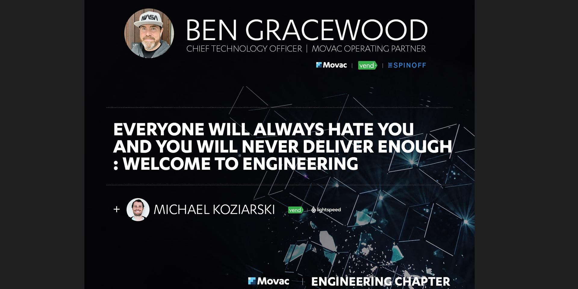 Cover Image for Everyone will always hate you and you will never deliver enough: welcome to Engineering