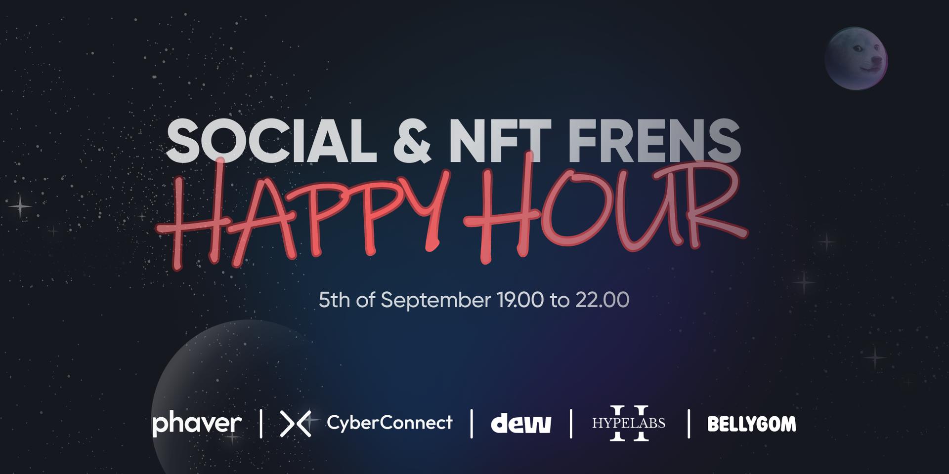 Cover Image for Social & NFT Frens Happy Hour