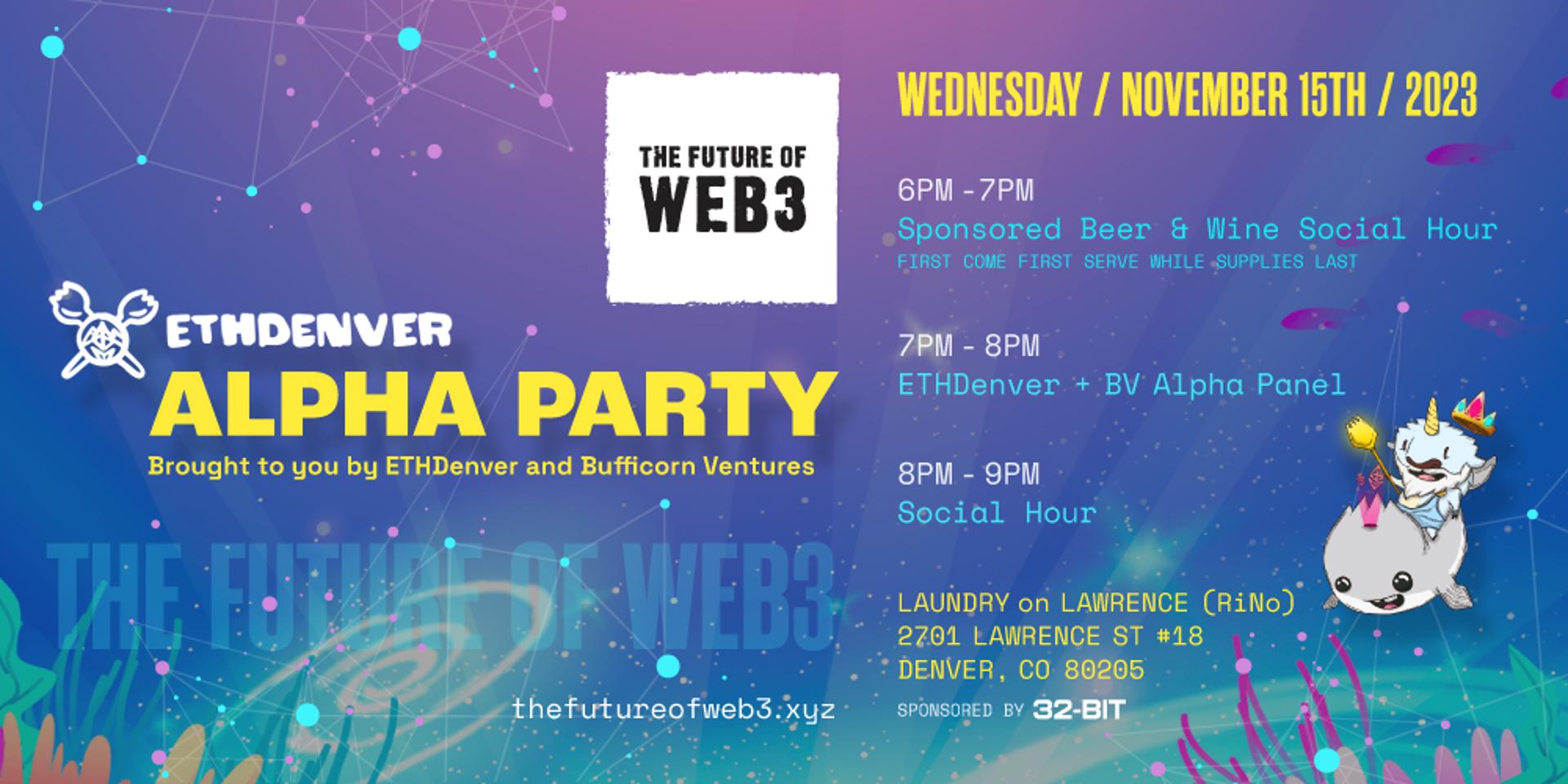 Cover Image for ETHDenver 2024 Early Alpha Party