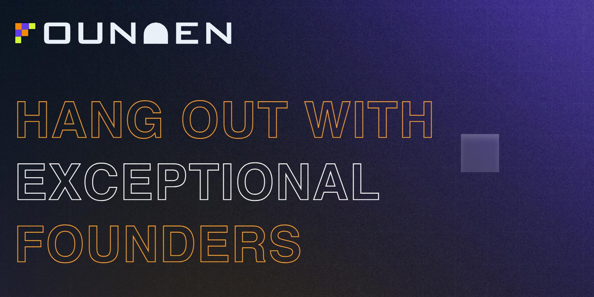 Cover Image for Hang out with exceptional founders #18 (October social) - Founden x AWS