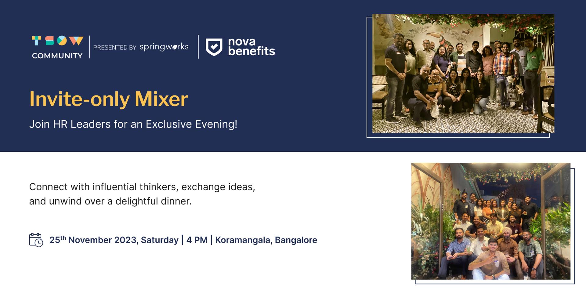 Cover Image for TSOW x Nova x Springworks Invite-only Mixer