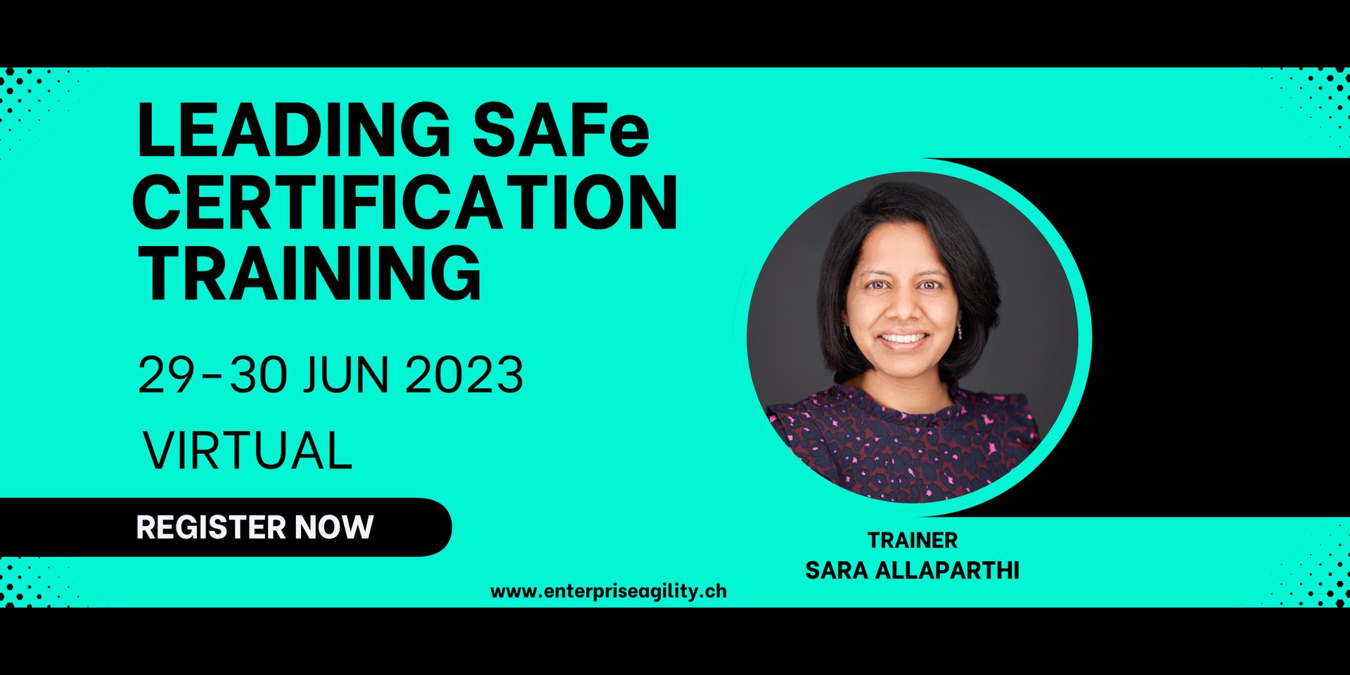 Cover Image for Leading SAFe Certification Training