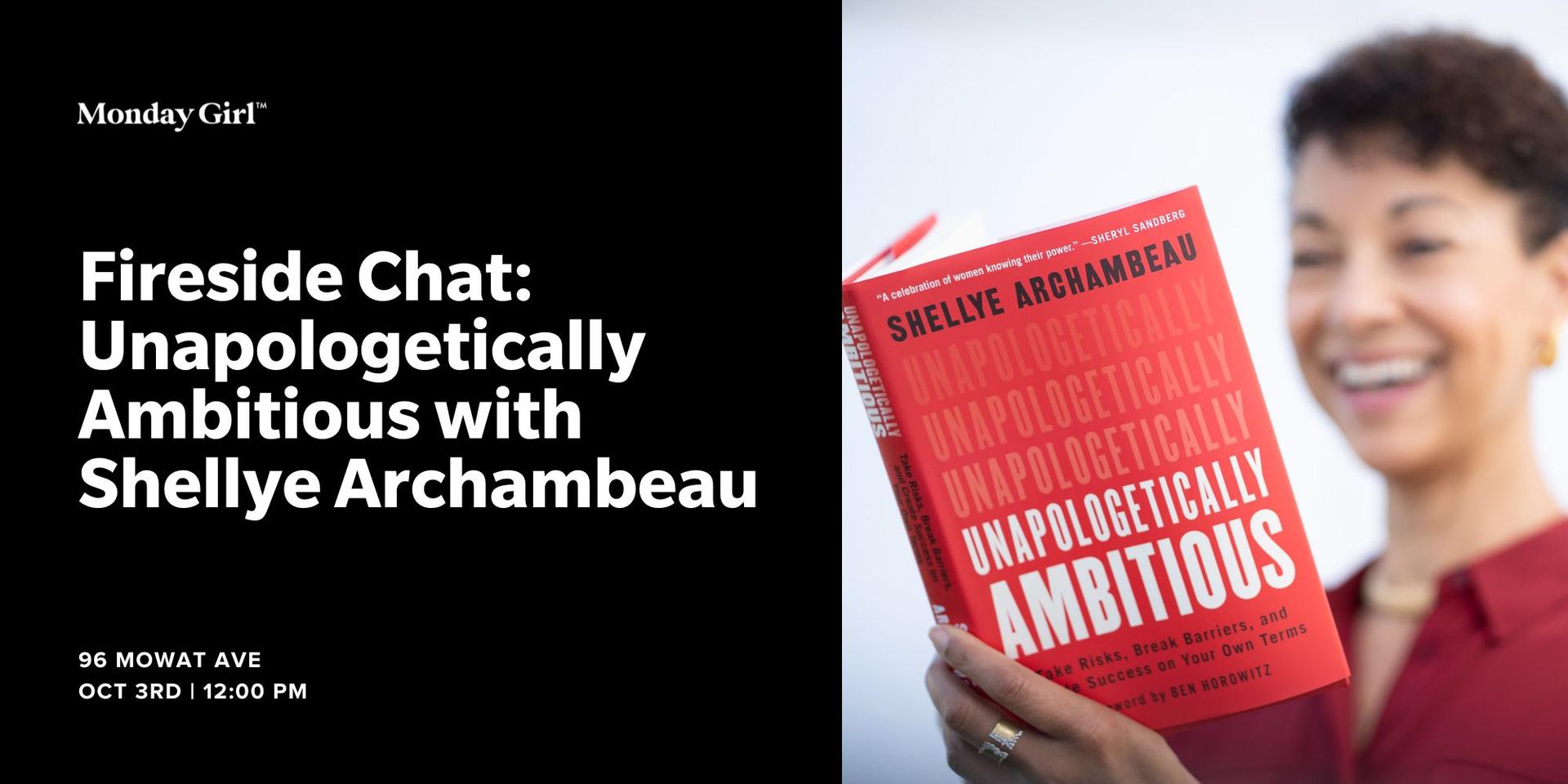 Cover Image for Fireside Chat: Unapologetically Ambitious with Shellye Archambeau
