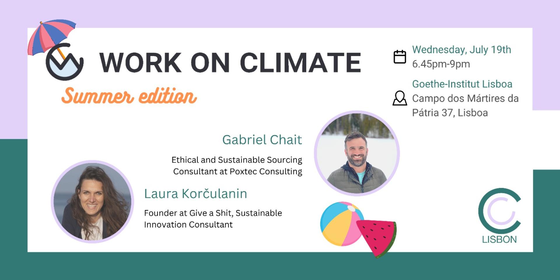 Cover Image for Work on Climate - Summer edition