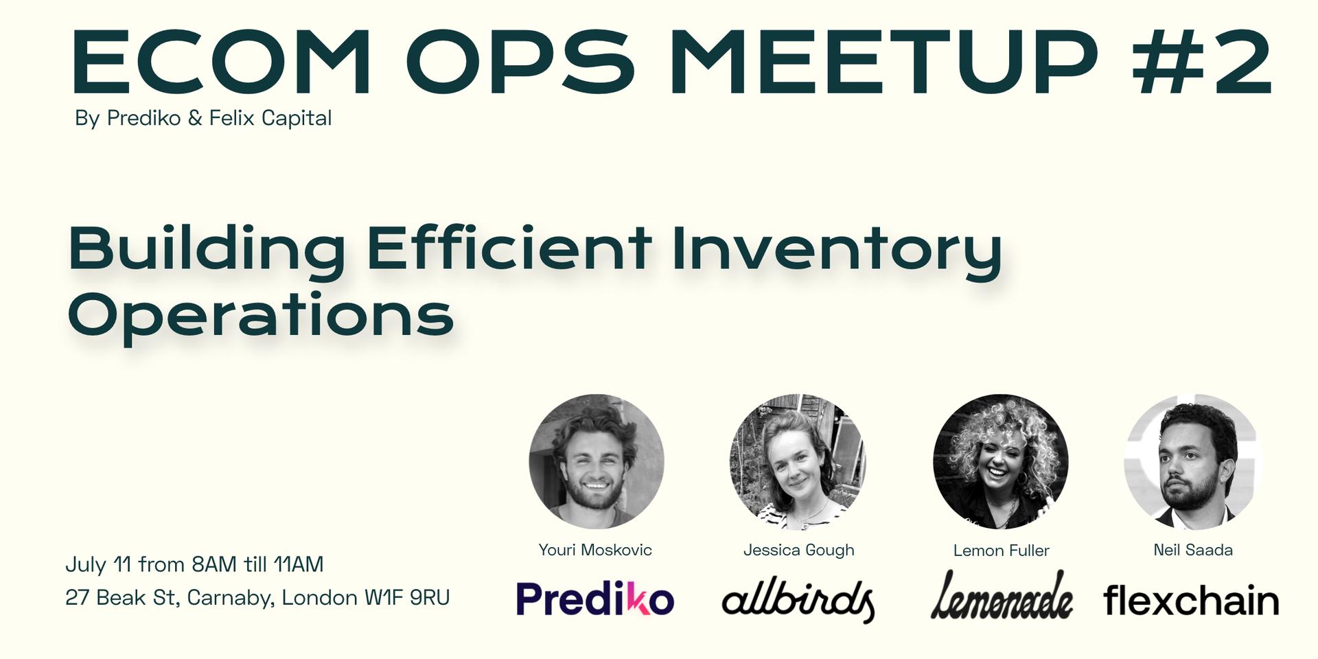 eCom Ops Meetup #2 · Luma