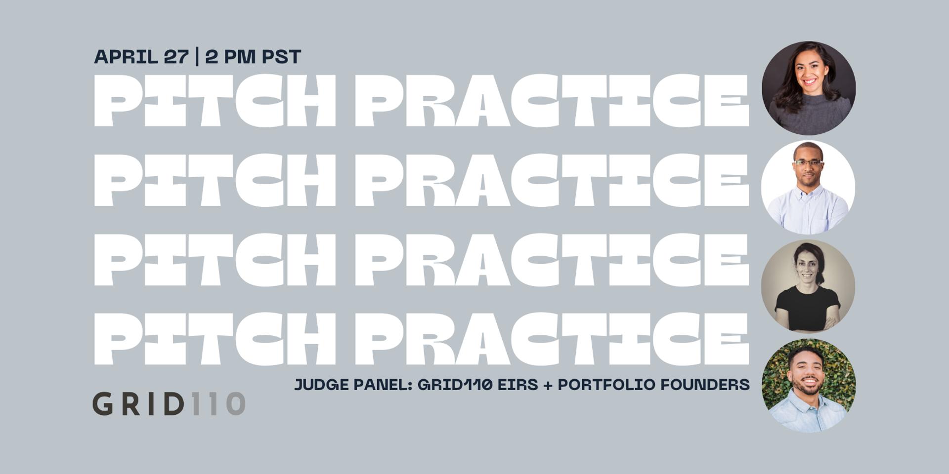 Cover Image for 🎤 Pitch Practice: Grid110 Pitching Workshop