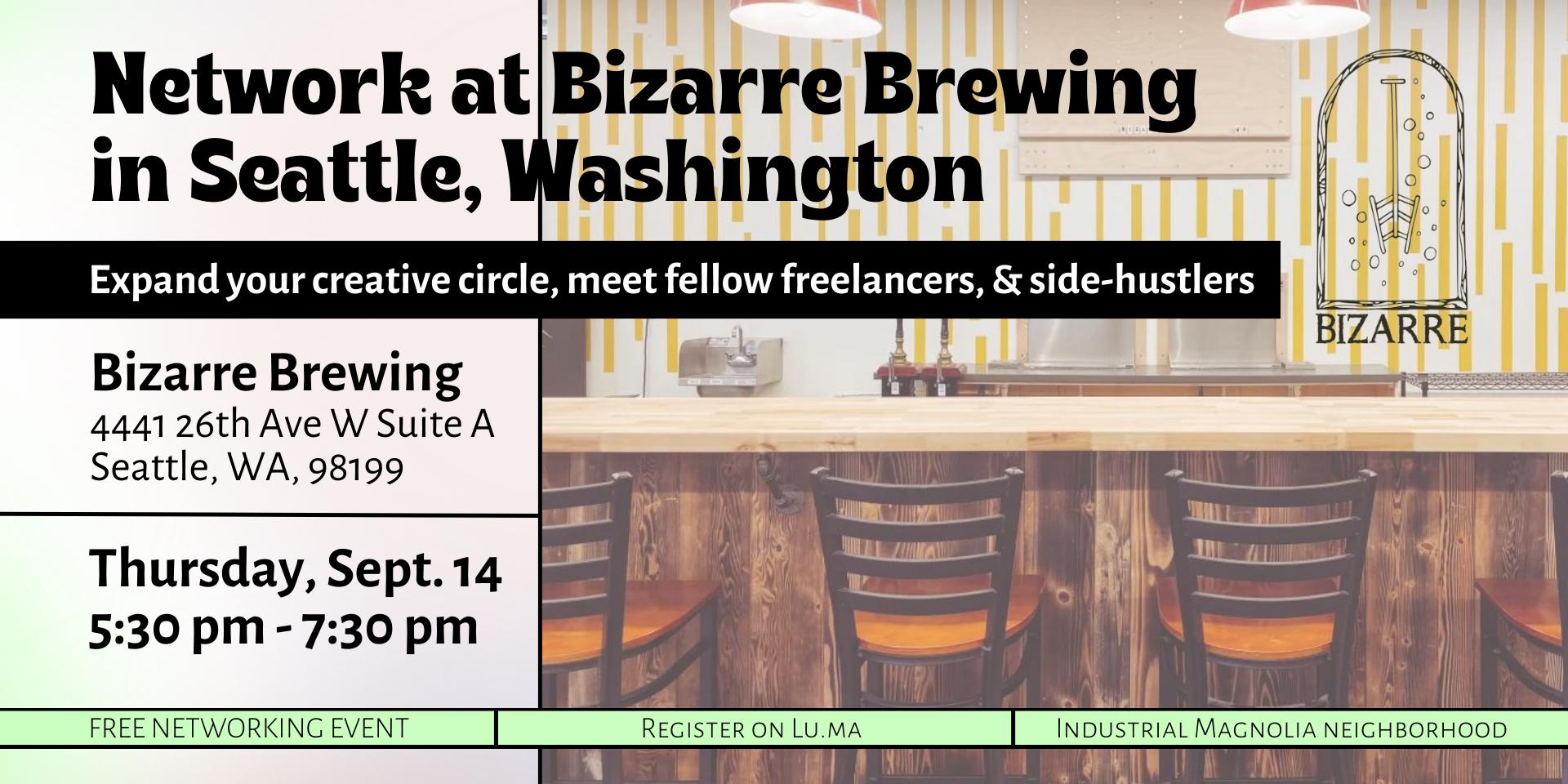 Cover Image for Network at Bizarre Brewing in Seattle, Washington