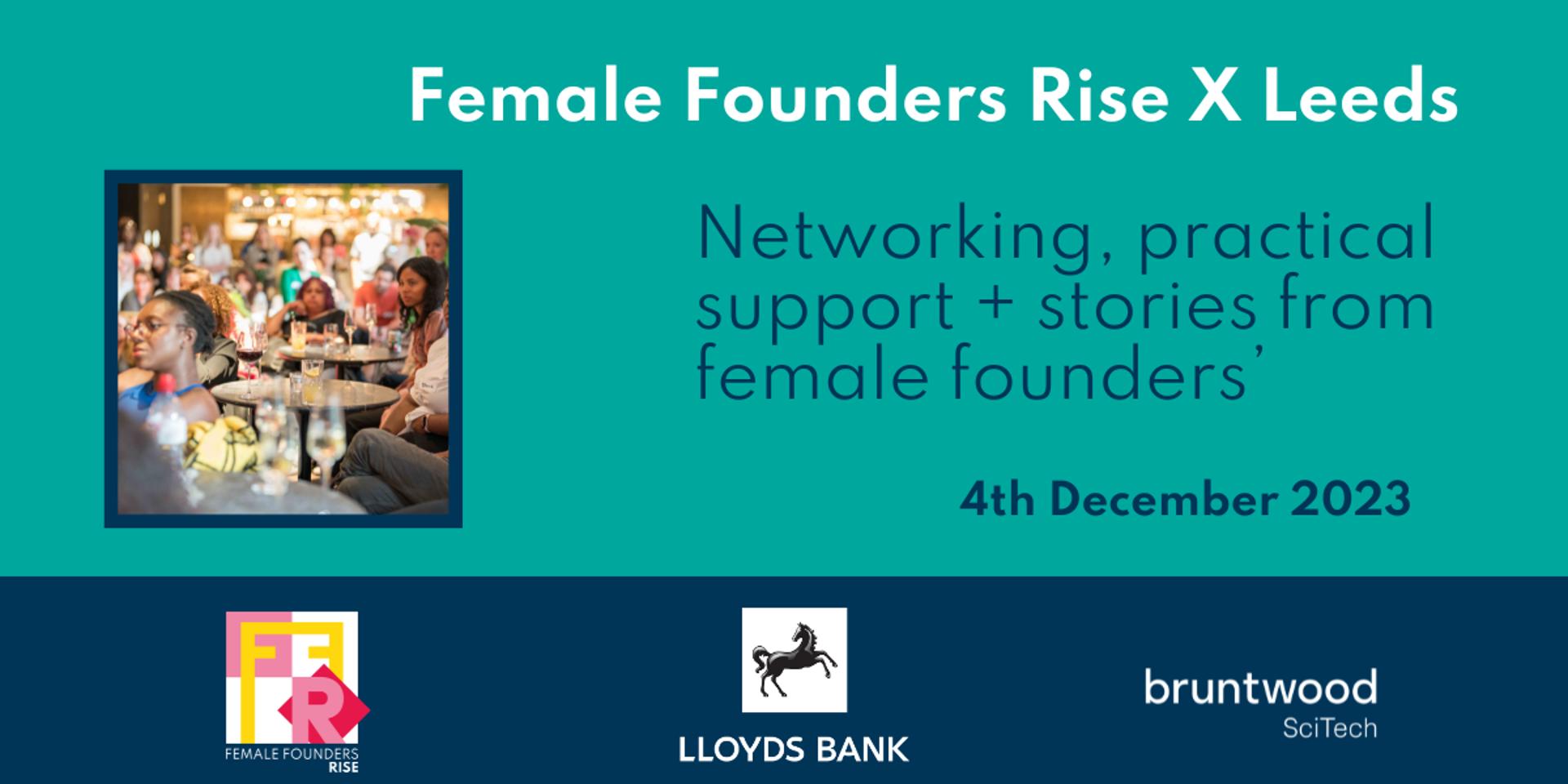 Cover Image for Female Founders Rise X Leeds